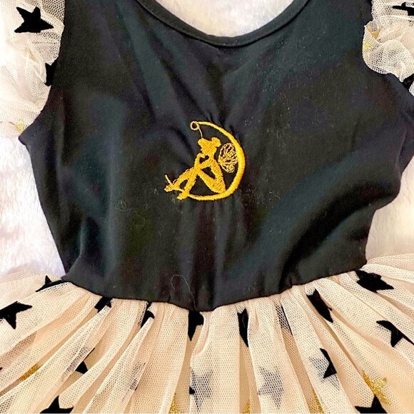 NWOT Handmade Embroidered Moonlight Fairy Toddler Dress Sz 2T - Picture 3 of 5